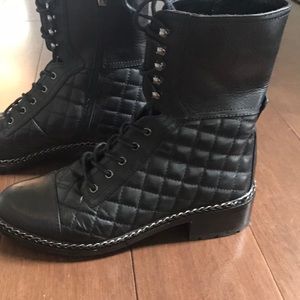 chanel inspired boots